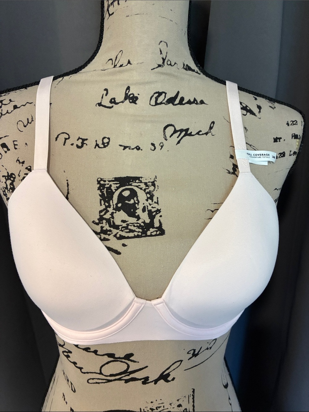 aerie Light Pink Molded Underwire T-Shirt Bra
